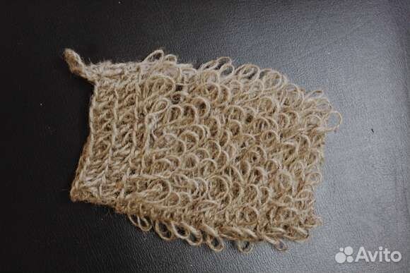 Эко-мочалка из джута