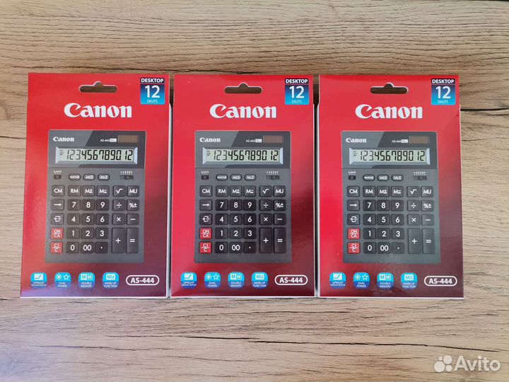 Новый большой калькулятор Canon AS-444