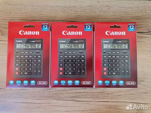 Новый большой калькулятор Canon AS-444