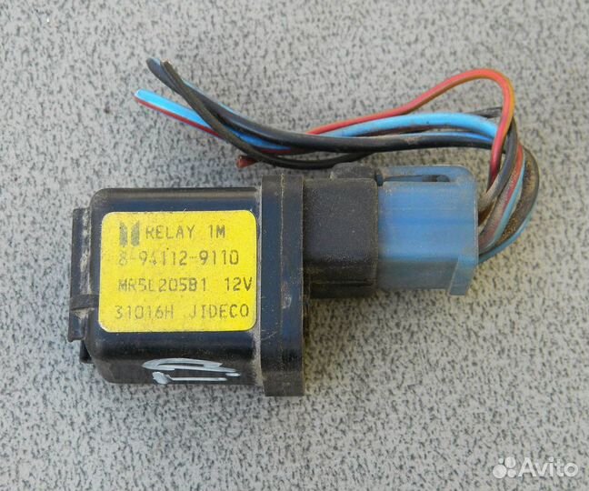 Реле свечей накала Opel Frontera A 2.3TD