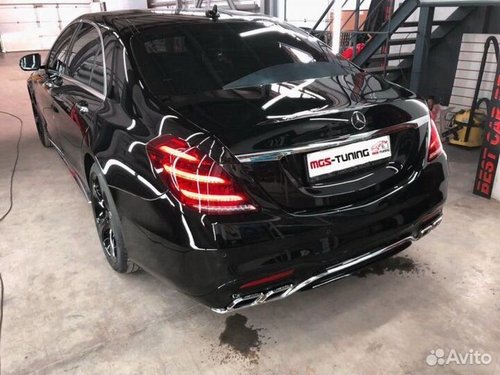 Комплект рестайлинга Mercedes Benz w222 S63