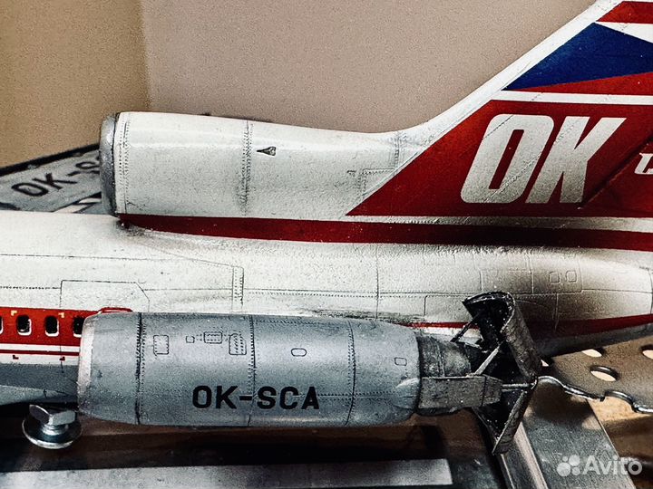 Модель ту 154 CSA 1/144