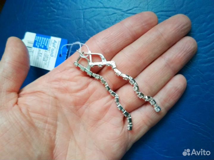 Серебряные серьги