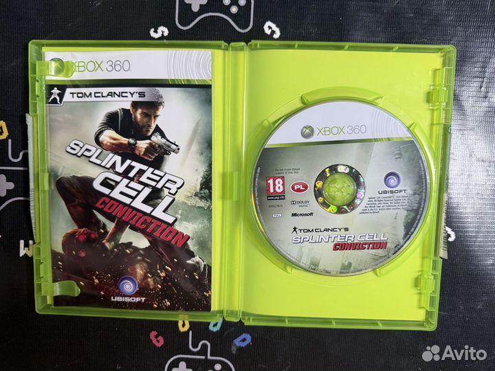 Tom clancy splinter cell conviction xbox 360