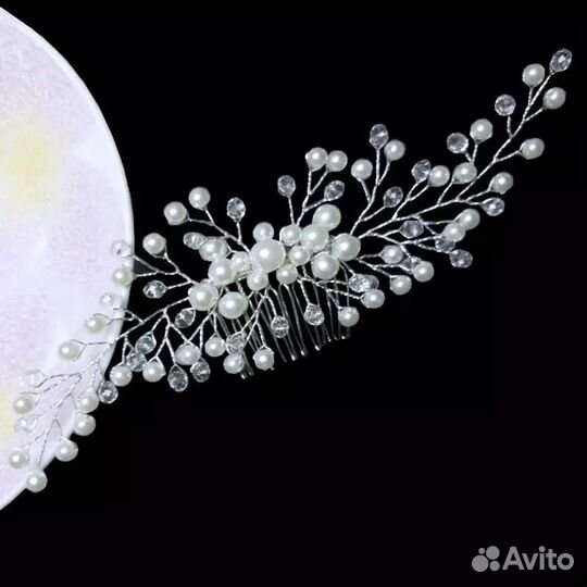 Гребень для волос свадебный
