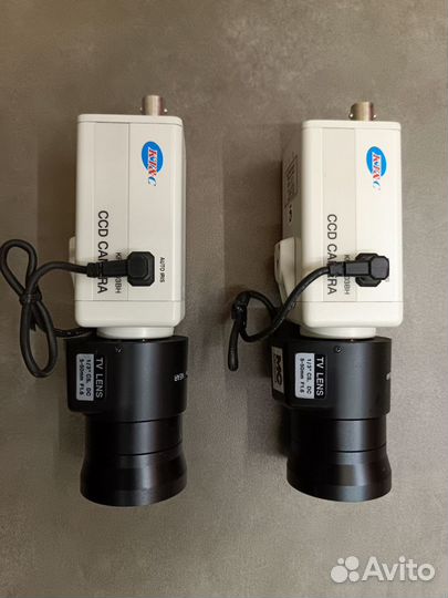 Камеры видеонаблюдения KPC-303BH, объективы 5-50мм