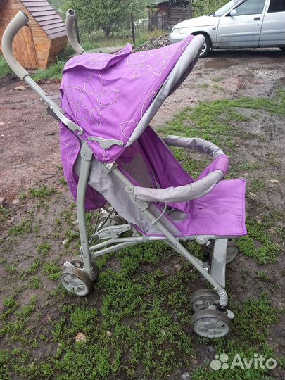 Прогулочная коляска трость бу