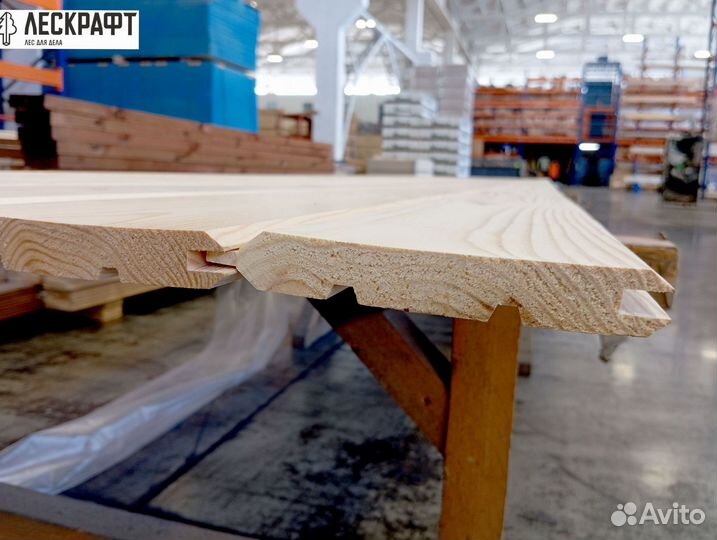 Имитация бруса 20*145*6000 сорт AB сосна