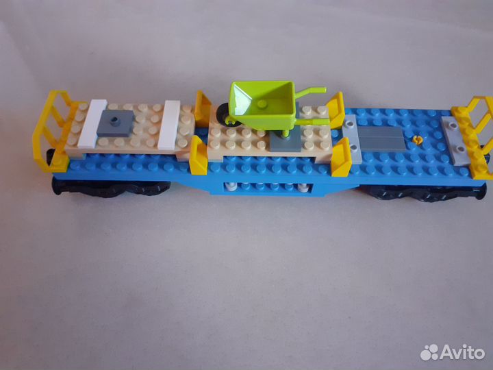 Lego city грузовой поезд