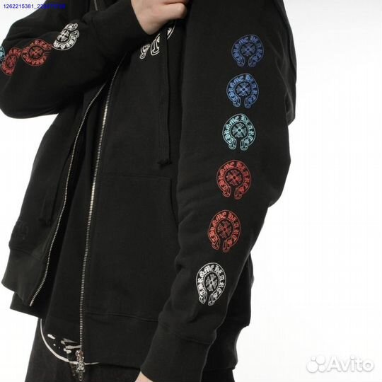 Зип худи Chrome Hearts эксклюзив (Арт.87237)