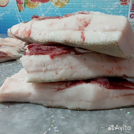 Сало свиное домашнее