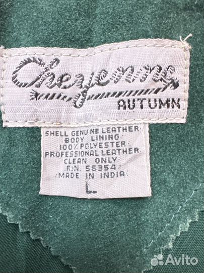 Американский винтажный замшевый жилет жен 50-52