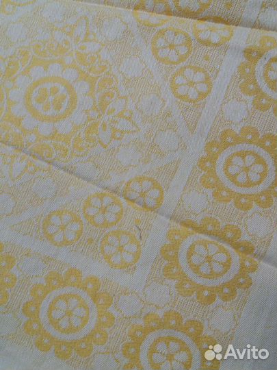 Скатерти льняные и покрывала СССР