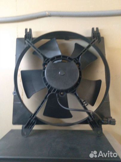 Вентилятор основной в сборе с мотором Lacetti