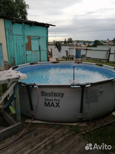 Новые каркасные бассейны Bestway 305x76 и 100 см