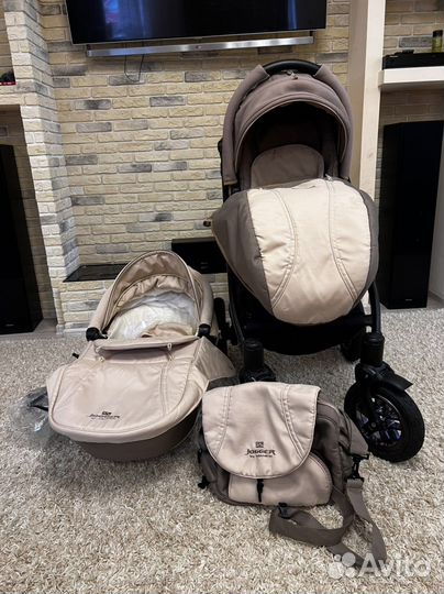 Коляска 2 в 1 adamex jogger