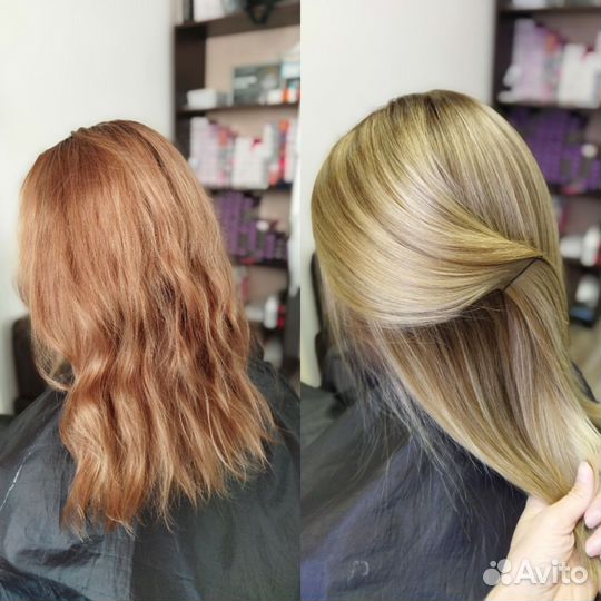 Окрашивание волос Выезд на дом