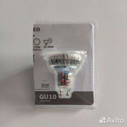 Лампа светодиодная IKEA GU10