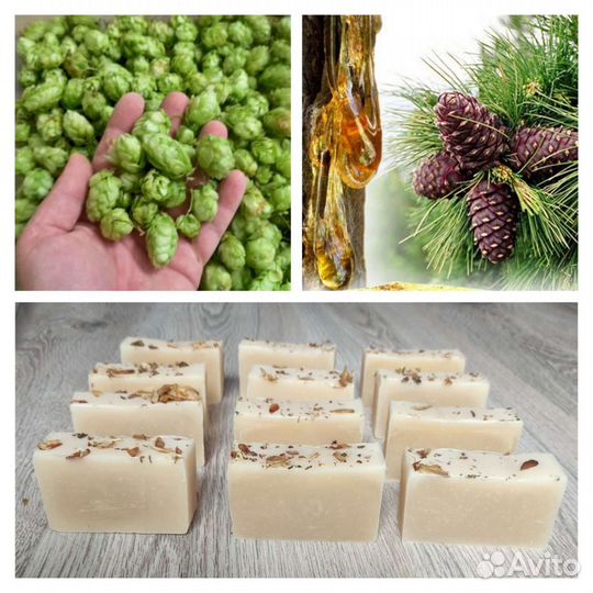 Натуральное мыло, твердый шампунь.Для роста волос