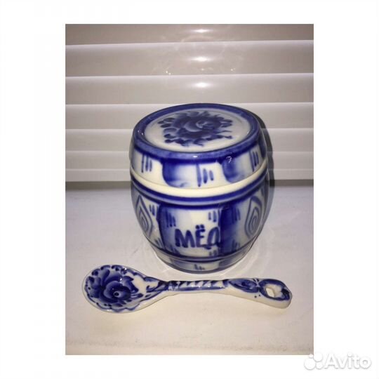 Горшочек керамический для меда