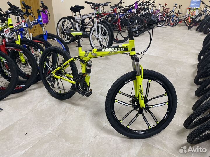 Велосипед взрослый на литых дисках