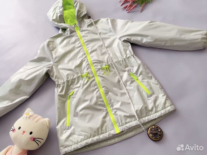 Ветровка для девочки 140 размер