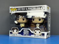 Funko Pop 2PK Han Solo & Princess Leia (Star Wars)