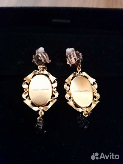 Серьги Dolce gabbana оригинал