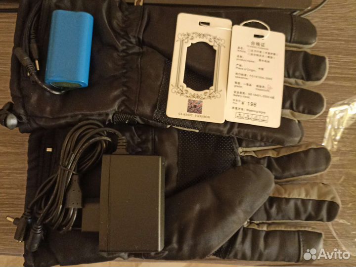 Перчатки с подогревом