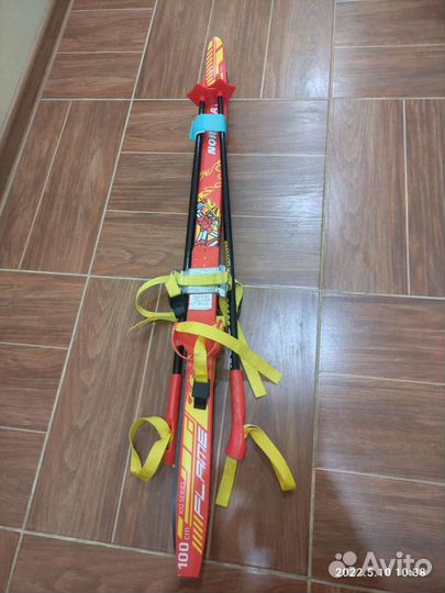 Лыжи детские 100