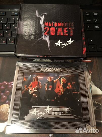 Cd диски рок группы «Алиса»