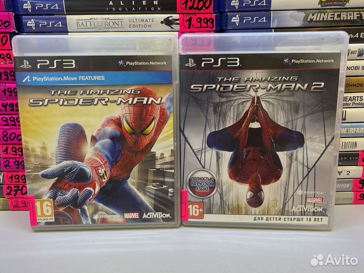 Spider man человек паук PS3
