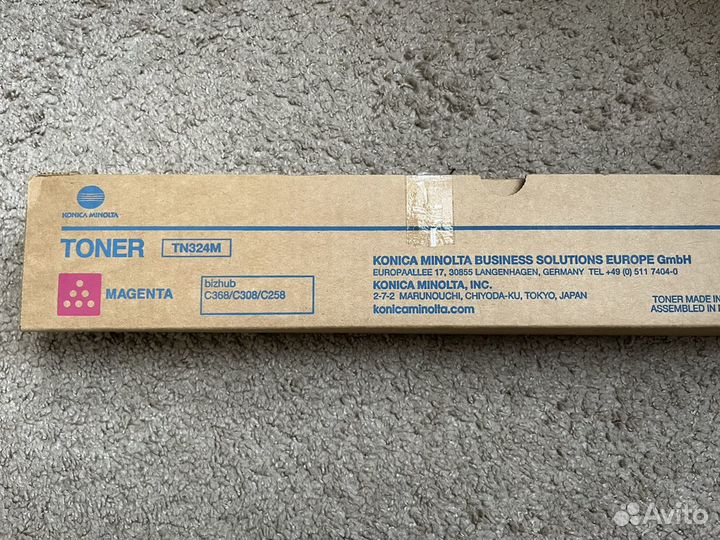 Konica Minolta TN-324M A8DA350 оригинал
