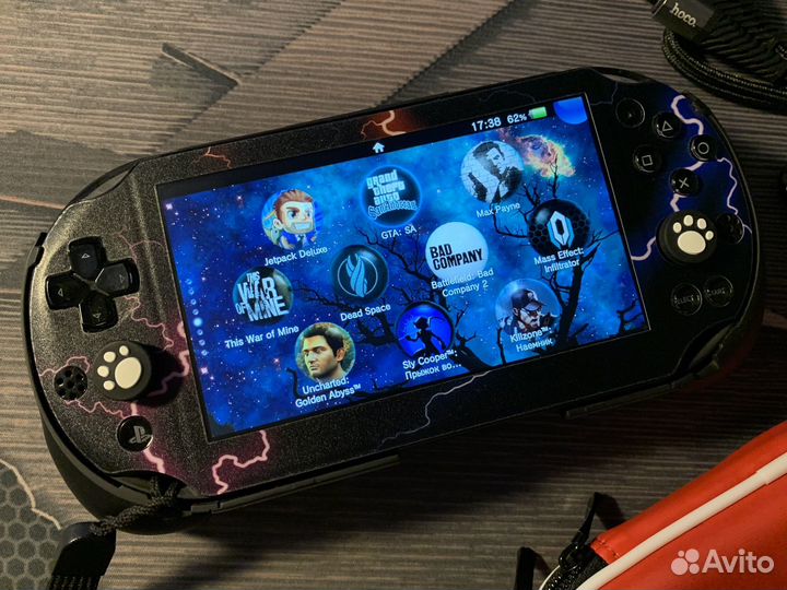 Sony PS Vita Slim 128gb 100+ лучших игр (комплект)