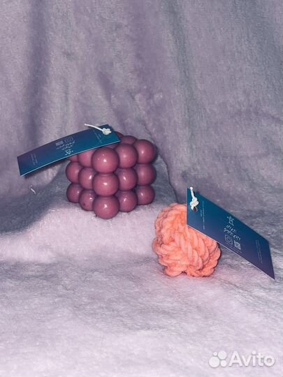 Свечи восковые ручной работы