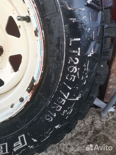 R16 Federal Couragia M/T 265/75, PCD 5x100 DIA 10