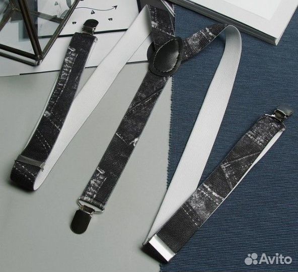 Подтяжки взрослые, 2,5 см