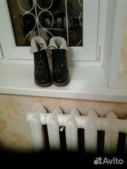 Ботильоны зимнние новые