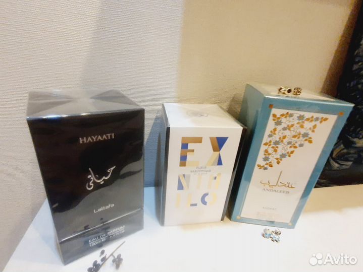 AndaleebLattafa арабские шлейфовые. Стойкость 48 ч