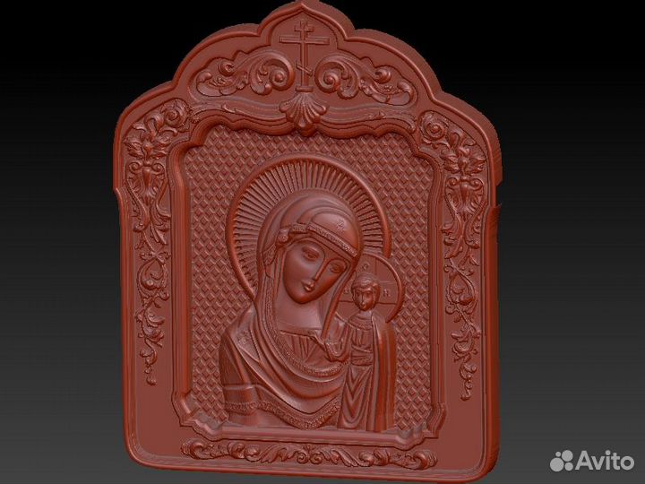 Иконы.Кресты.Ангелы.Киоты (чпу stl макеты)