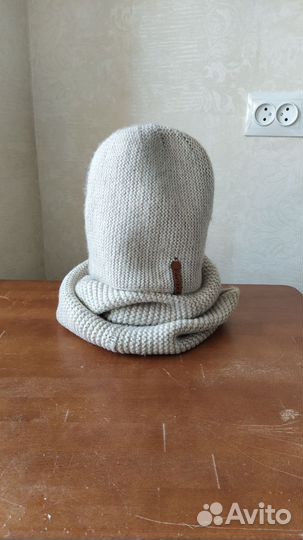 Комплект шапка и снуд