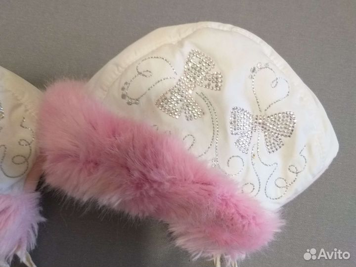 Шапка зимняя для девочек