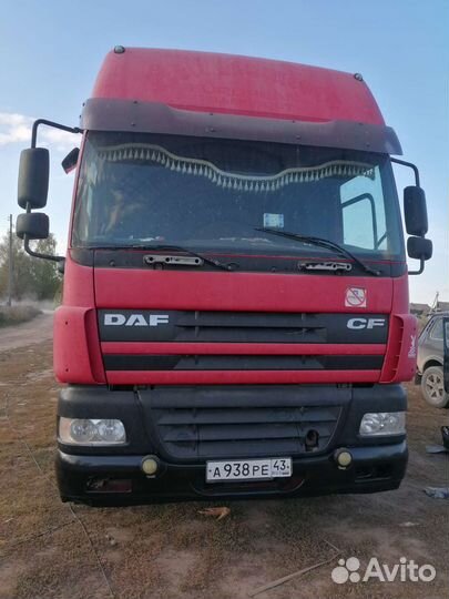 DAF CF 85.430 FTG с полуприцепом, 2012