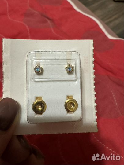 Серьги-иглы studex