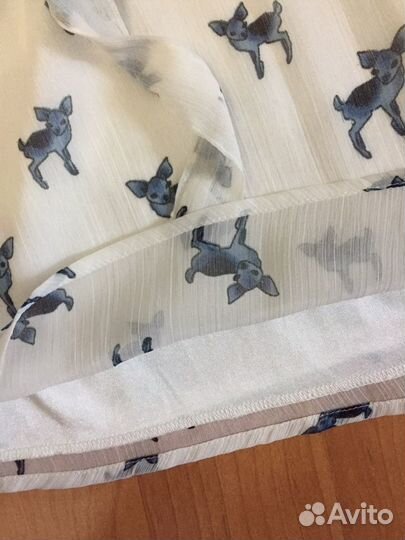 Шифоновое платье р, 46 (М)