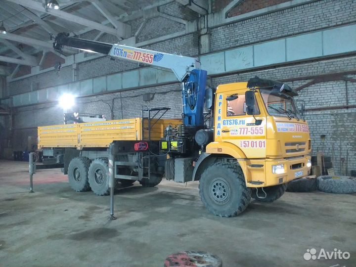 Манипулятор вездеход стрела 7тн / 19м, борт 10 тн