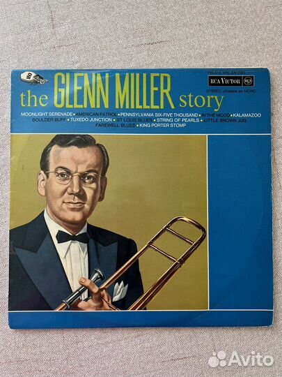 Виниловые пластинки Glenn Miller франция 1970-е