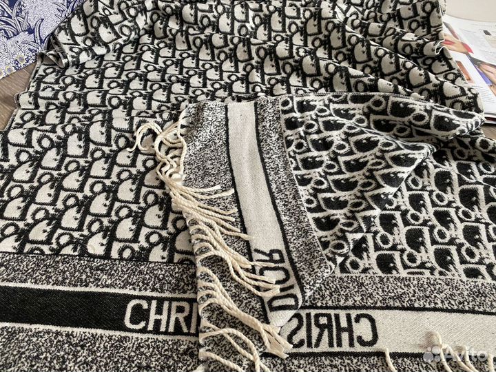 Женский кашемировый шарф Dior