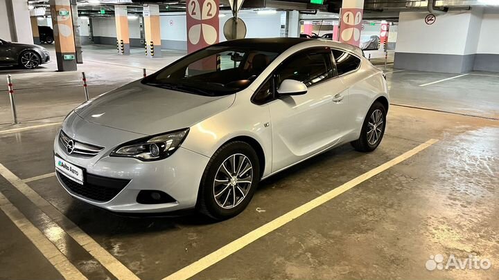 Opel Astra GTC 1.4 AT, 2012, 197 600 км