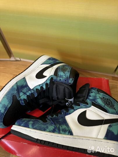 Оригинальные Air Jordan 1 High Tie Dye